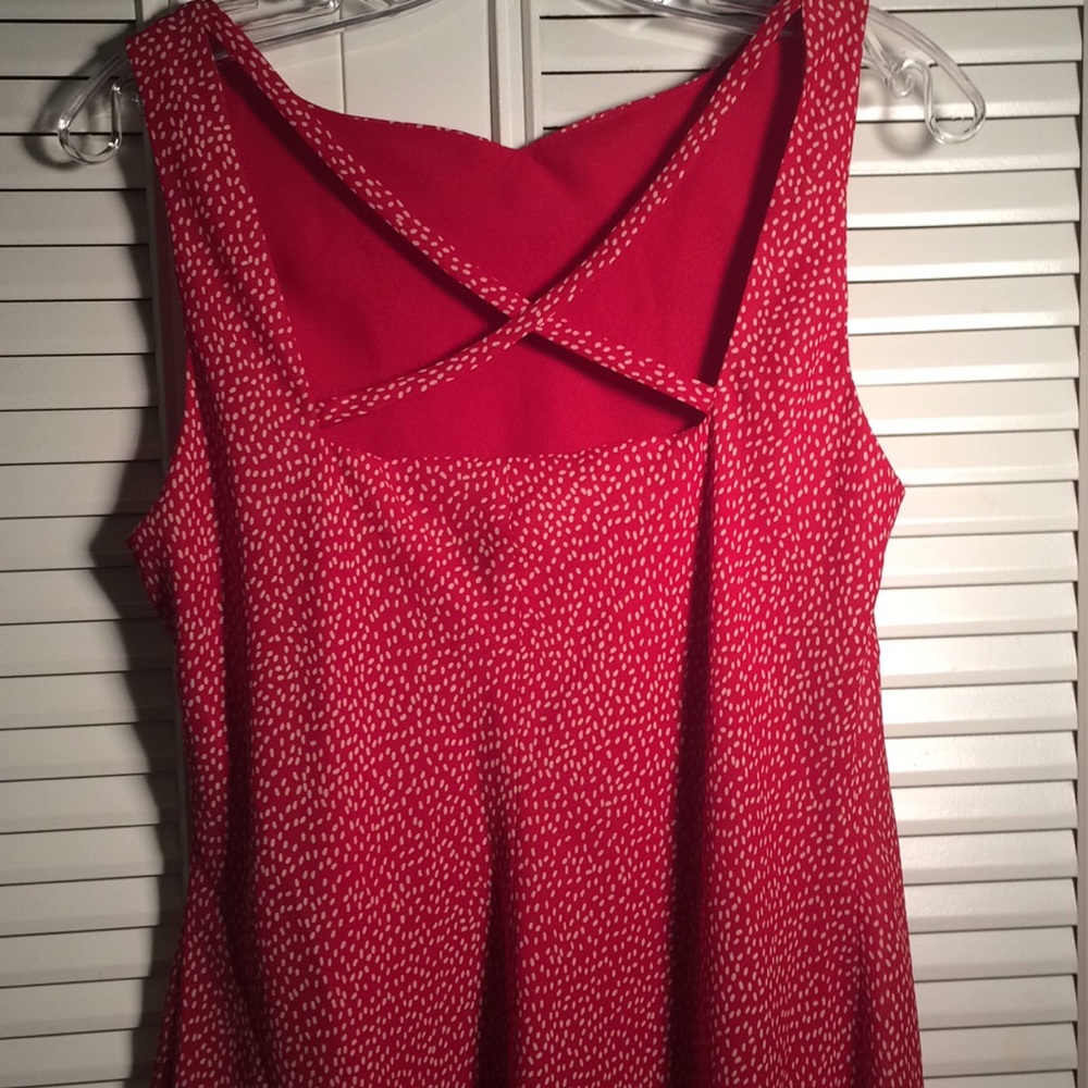 Dress 14 Sundress,Shift, Warren Dot Dress See Back